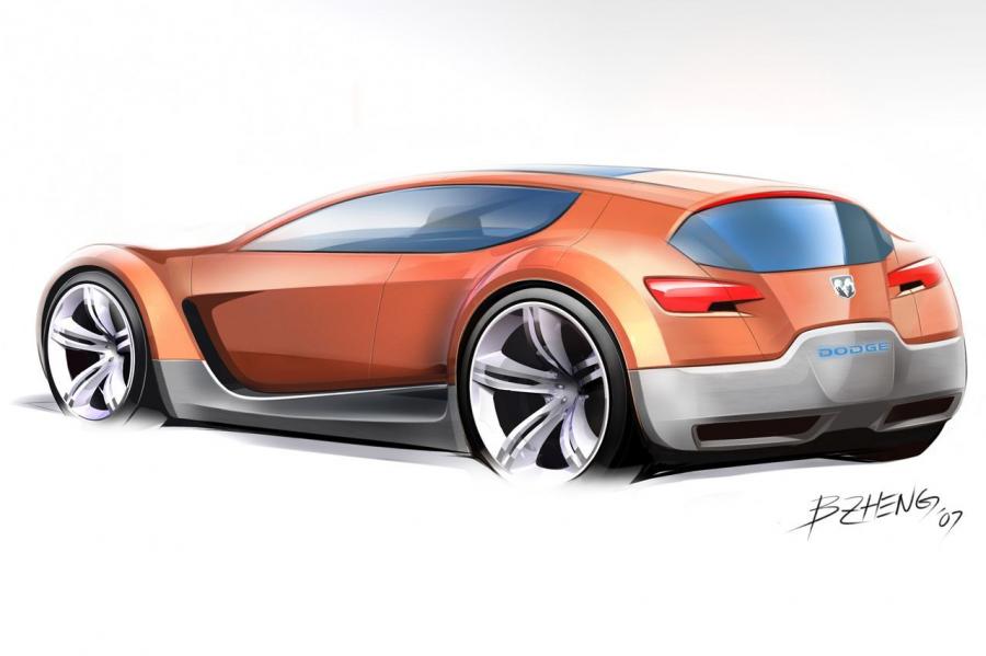 Dodge Zeo Hybrid Concept 2007 года  (фото 39 из 74)